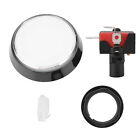 60mm Large Round LED Illuminated Push Button With Microswitch For Arcade Gam VIS