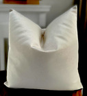 Cream Crocodile Skin Textured Plain Cushion Covers 18x18" Jacquard Pillowcase