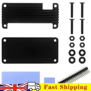 Case for Raspberry Pi Zero/Zero W/Zero 2W (V1-Black Shell-Black Pin Header) - Afbeelding 1 van 6
