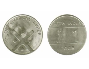 Set of 40 Indian KM322 (U) 1 Rupee Coin from India! ๐ฎ๐ณ Free Shipping!!!! - Picture 1 of 1