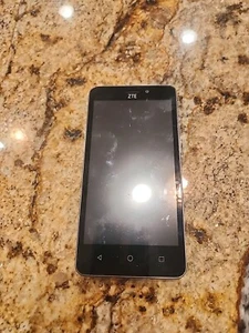 ZTE Maven 2 II Z831 - Black & Silver ( AT&T ) 4G LTE Android Smartphone As Is - Picture 1 of 10