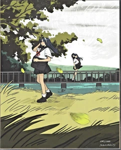 1581/2500 JUNJI ITO 8x10 ARTIST SIGNED "Parakid Tomie" Bam Box Art - Picture 1 of 1