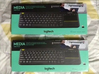 Logitech K400 Plus Wireless Keyboard 2 Pack Logitech Wireless Keyboard k400 Plus - Image 1 of 2