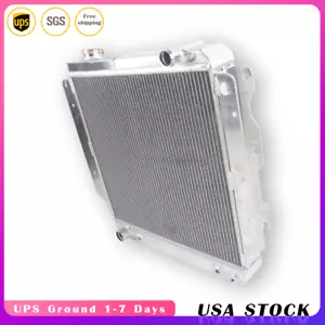 4Row Aluminum Radiator For 1987-2006 1990 Jeep Wrangler YJ/TJ 2.4L-4.2L CC2101 - Bild 1 von 6
