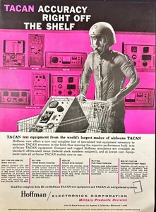 Hoffman Electronics Astronaut Space Suit Vintage Print Ad 1961 - Bild 1 von 6