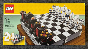 LEGO 40174 - Chess & Checkers 2 in 1, NEW Sealed, Box Creases