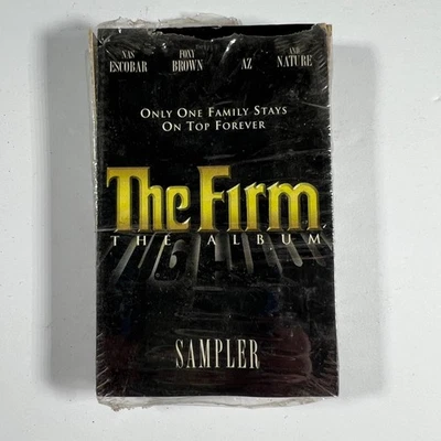 The Firm Sampler Cassette 1997 Nas AZ Foxy Brown Nature Hip Hop Promo Only Rap - Image 1 of 2