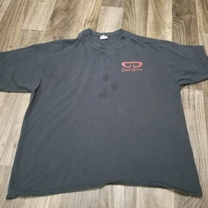 Men’s Deep Down Dive Apparel Size 2XL Black Short Sleeve T-Shirt Stack Of Skulls - Picture 1 of 13