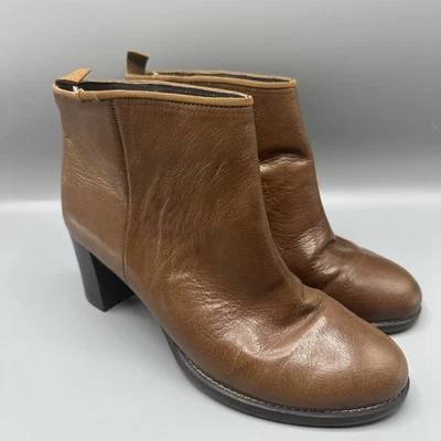 La Scarpa Moda Cuero Clásico Marrón Botas Botín Mujer’s Talla 40 Marrón Foto 1 de 4