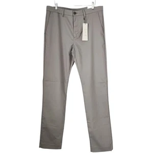 Calvin Klein Gray Slim Fit Casual Pants Men's 34x34 Modern Stretch Trouser  - Picture 1 of 9