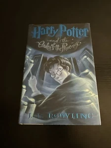 Harry Potter & And The Order Of The Phoenix HCDJ 2003 First Edition Book VVG+ - Picture 1 of 18