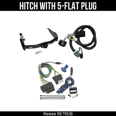 Trailer Hitch + 5 Way Wiring For 99-06 Silverado Sierra 1500 HD 2500LD Classic - Image 1 of 4