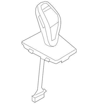 BMW X1 2013-2015 genuino - perilla de cambio 61-31-9-236-450 Foto 1 de 2