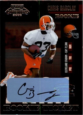 2006 Playoff Contenders #175 Chris Barclay Auto RC - NM-MT - Image 1 of 2