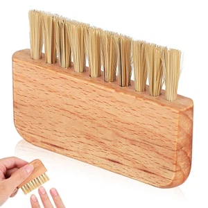 Cepillo de uñas de madera de hombre depurador de dedos cepillos de limpieza de uñas de mano - Imagen 1 de 11