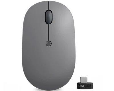 Lenovo Go USB-C Wireless Mouse Blue Optical Scroll Wheel 3 Buttons - GY51C21210 - Image 1 of 4