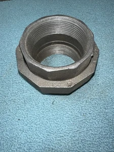 3" 150 Threaded (NPT) Union Black Malleable Iron Pipe Fitting - Picture 1 of 7