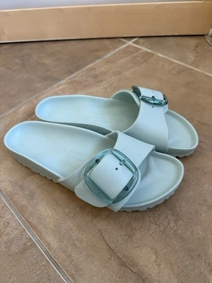 BIRKENSTOCK MADRID BIG BUCKLE EVA WATERPROOF Surf Green US 9 (40) Narrow Fit - Image 1 of 4