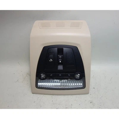 2010-2017 BMW 5-Series 6-Series Front Headliner Switch Unit Sunroof Beige OEM - Image 1 of 4