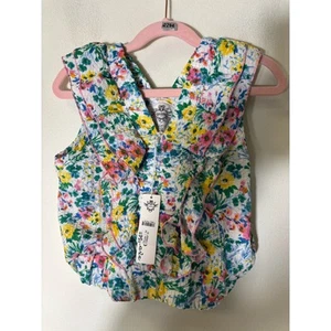 NWT T2Love Girls Floral Top and Skirt Set Sz 10 - Picture 1 of 2