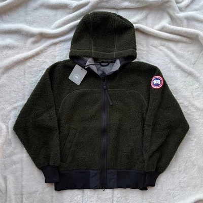 Canada Goose Dark Sage Simcoe Hooded Fleece Jacket - XS - $750 - New - Authentic - Image 1 of 4
