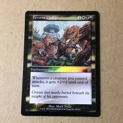 Fervent Charge Foil x1 Apocalypse NM Cond see front and back pics - Image 1 of 2
