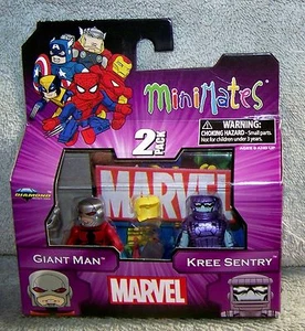 JUEGO DE SENDEROS MINIMATES MARVEL GIANT MAN & KREE 2012 - Imagen 1 de 7