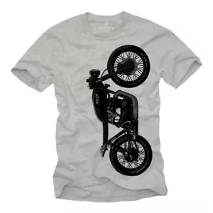 CAMISETA PERSONALIZADA CAFE RACER PARA HOMBRE CON CB500 - CAMISETA DE MOTOCICLISTA DE MANGA CORTA - Imagen 1 de 3