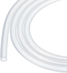 6.6Ft 1/8" ID X 5/32" OD Silicone Tubing Clear 3Mm X 4Mm Industrial Plastic Tubi - Picture 1 of 12