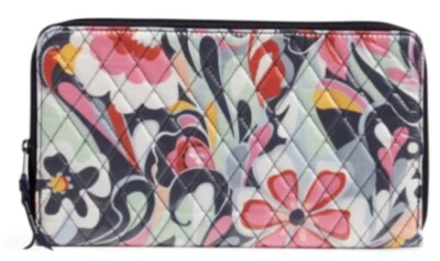 Bolsa organizadora de viagem pessoal Vera Bradley Mod Paisley nova com etiquetas $45 - Imagem 1 de 2