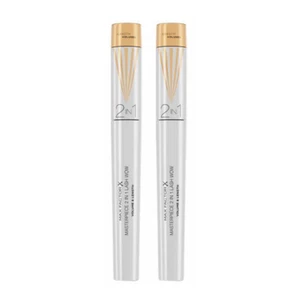Max Factor Masterpiece 2 in 1 Lash Wow Volume & Length Mascara 7ml - Black x2 - Picture 1 of 3