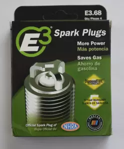 Pack de 4 Bujías E3 - P/N: e3.68 - Nueva Caja Ligeramente Andrajosa. - Imagen 1 de 2