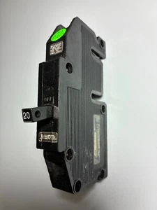 Zinsco GTE Sylvania QB-20 (20 Ampere) Interruttore 1 POLO 120/240V TESTATO GARANZIA 60D - Foto 1 di 10