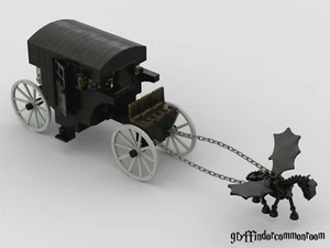 LEGO MOC Fantasy Carriage PDF Building Instructions! - Picture 1 of 6