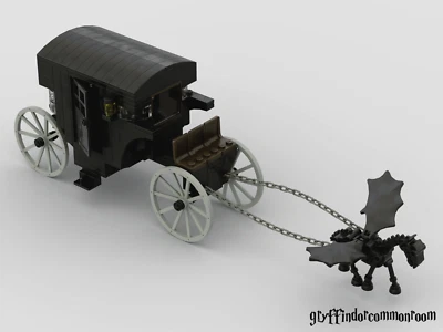 LEGO MOC Fantasy Carriage PDF Building Instructions! - Image 1 of 4