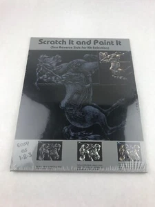 Scratch It and Paint It DIY Kit Carousel Embry Publications 1989 - Picture 1 of 4