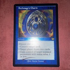 mtg archmage's charm Retro Etched Foil Modern Horizons 2 Nm #1