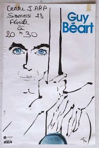 affiche MUSIQUE - GUI BEART - concert - Imagen 1 de 1