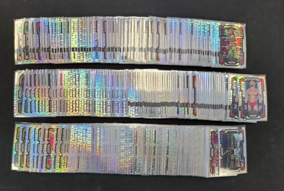 2024 Panini Prizm WWE Silver Pulsar /499 Prizm #1-200 Build Set Pick Your Card - Image 1 of 1