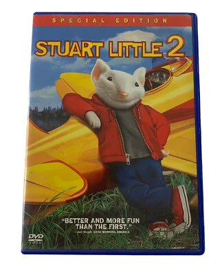 Stuart Little 2 (DVD, 2002) Geena Davis Hugh Laurie Colombia Pictures GUC - Image 1 of 3
