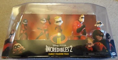 Paquete de 2 figuras familiares de Disney Pixar Increíbles JAKKS Pacific, Inc. 2018 Foto 1 de 4