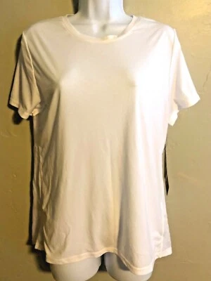 MPG Eden by Julianne Hough White Short Sleeve Running Graphic T-Shirt~XXS7LT51~M - Image 1 of 2