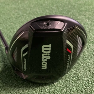 WILSON DYNAPOWER CARBON DRIVER 10.5° +REGULAR UST LINQ 5F3 SHAFT +HEADCOVER - Picture 1 of 8