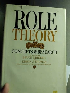 ROLE THEORY: CONCEPTS AND RESEARCH By Bruce J. Biddle - Hardcover 1966 - Picture 1 of 4