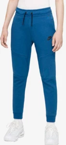 NEW!! Nike Boy's Blue Standard Fit Fleece Tech Jogger Pants Size XS #390 - Picture 1 of 4