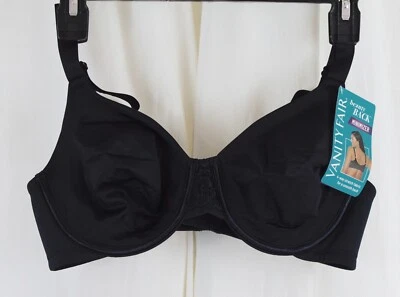 Sujetador minimizador suavizante espalda belleza mujer Vanity Fair negro talla 36C Foto 1 de 3