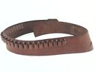 Hunter 155 Brown Leather Belt With 25 Ammo Loops size Medium Hunting Shooting