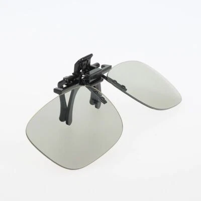 Real 3D Glasses Clip On For 3D HDTV Home Cinemas Movies Pubs showcase Cineworld - Image 1 of 4
