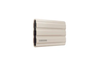 SAMSUNG T7 Shield 2TB SSD 1050MB/s Resistente Clasificación IP65 MU-PE2T0K/AM 2022 Beige Foto 1 de 4