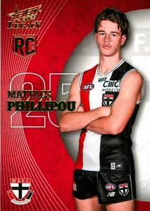 2023 St Kilda Saints AFL Select Legacy Rookie Card - Mattaes Phillipou - Picture 1 of 3